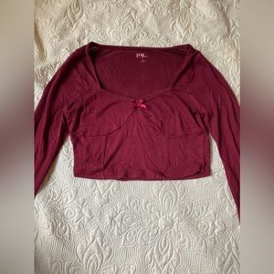 PACSUN cropped long sleeve